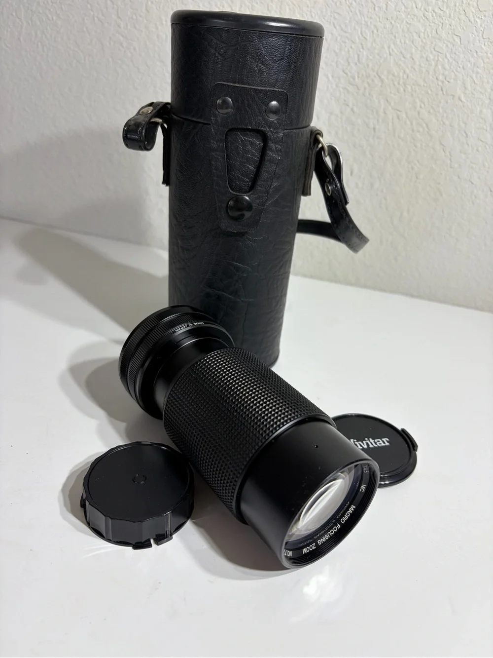 Vintage Vivitar 70-210mm 1:4.5 Macro Focusing Zoom Lens